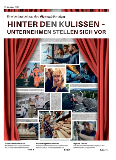 Blick hinter die Kulissen