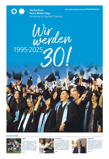 30 Jahre Hochschule Bonn-Rhein-Sieg