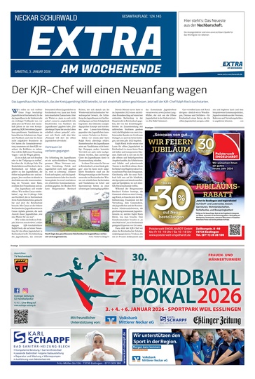 Extra am Wochenende Neckar 03.01.2026
