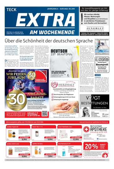 Extra am Wochenende Kirchheim 17.01.2026