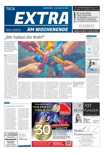 Extra am Wochenende Kirchheim 03.01.2026