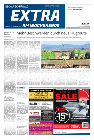 Extra am Wochenende Neckar 22.11.2025