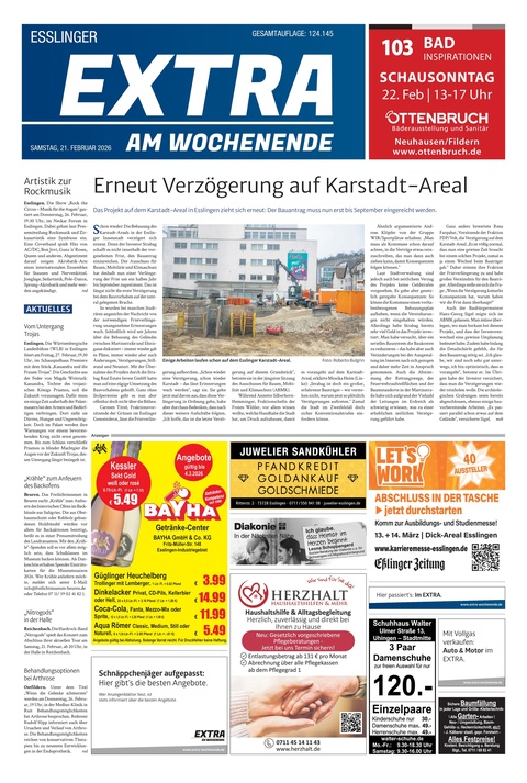 Extra am Wochenende Esslingen 21.02.2026