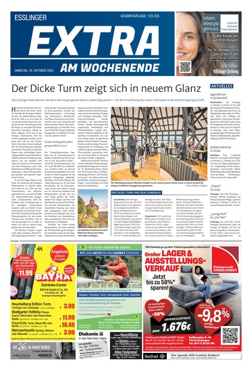 Extra am Wochenende Esslingen 18.10.2025