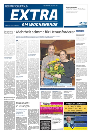 Extra am Wochenende Neckar 25.10.2025