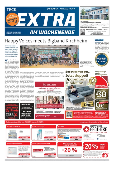Extra am Wochenende Kirchheim 13.06.2026