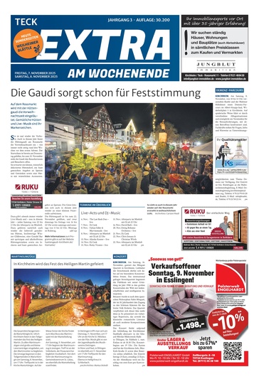 Extra am Wochenende Kirchheim 08.11.2025