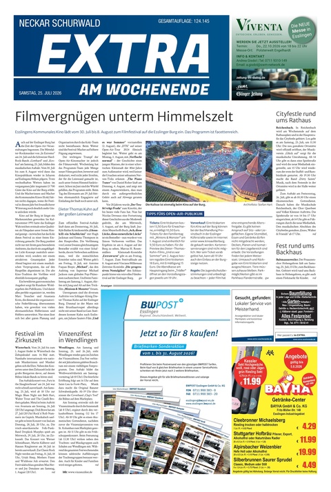 Extra am Wochenende Neckar 25.07.2026