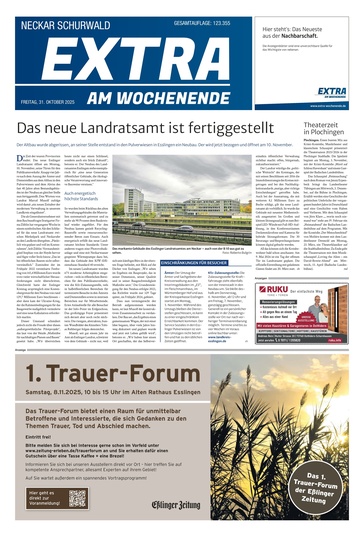 Extra am Wochenende Neckar 31.10.2025