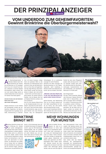 Gewinnt Brinktrine die Oberbürgermeisterwahl?