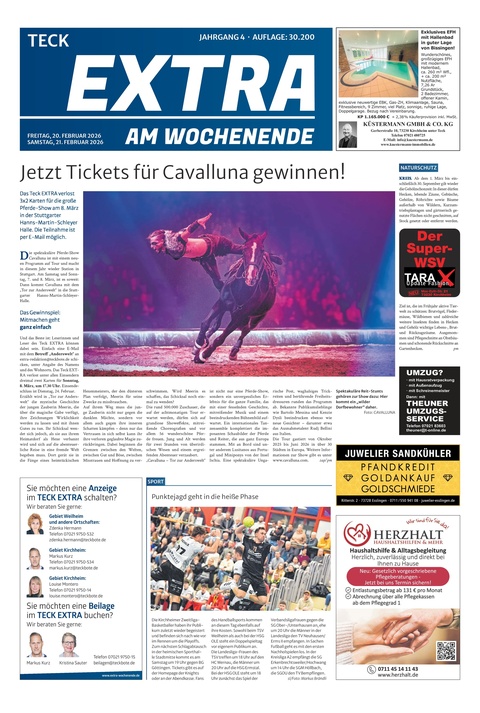 Extra am Wochenende Kirchheim 21.02.2026