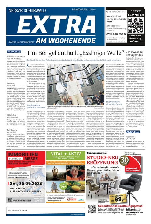 Extra am Wochenende Neckar 26.09.2026