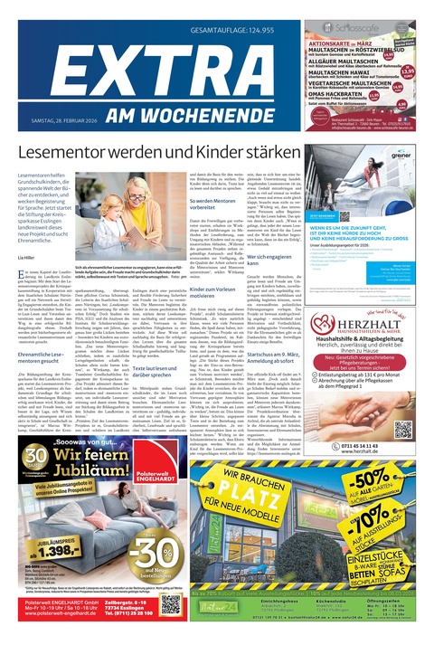 Extra am Wochenende Nürtingen 28.02.2026