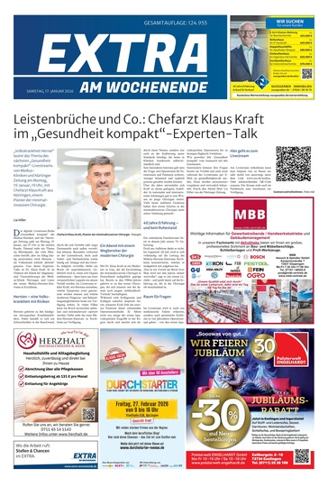Extra am Wochenende Nürtingen 17.01.2026
