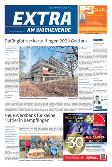 Extra am Wochenende Nürtingen 03.01.2026