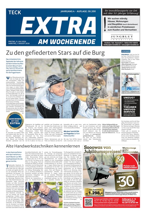 Extra am Wochenende Kirchheim 01.08.2026