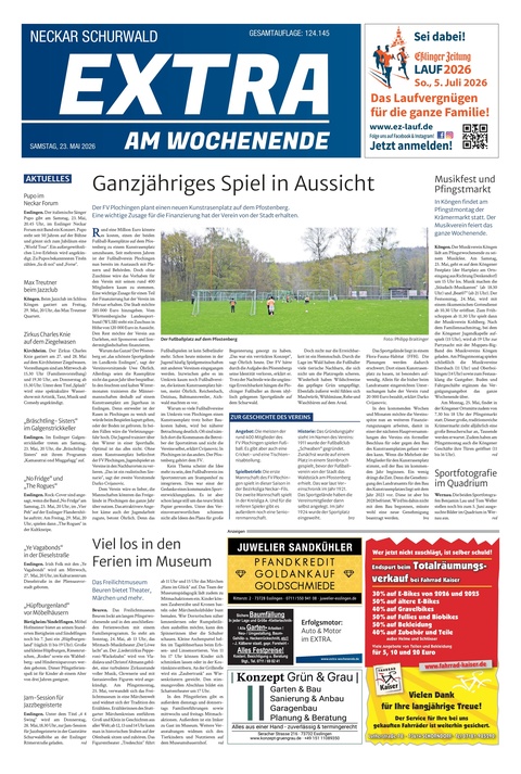 Extra am Wochenende Neckar 23.05.2026