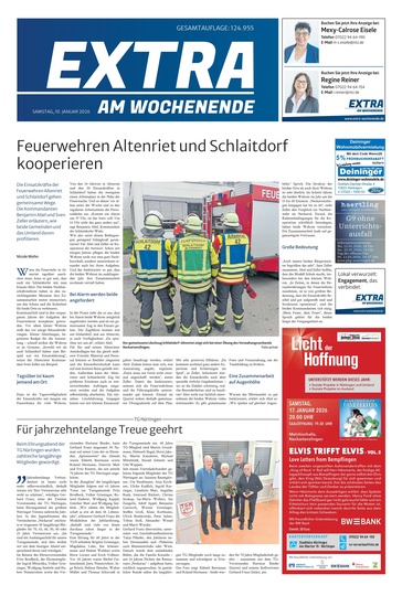 Extra am Wochenende Nürtingen 10.01.2026