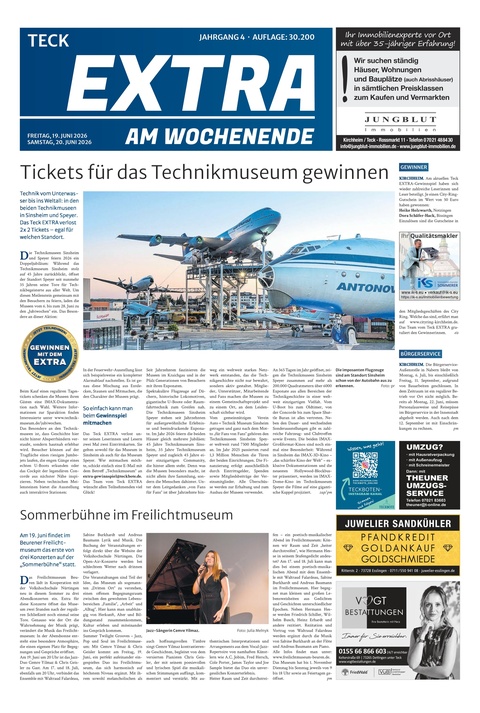 Extra am Wochenende Kirchheim 20.06.2026