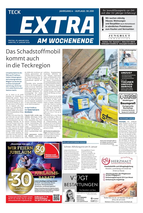 Extra am Wochenende Kirchheim 31.01.2026
