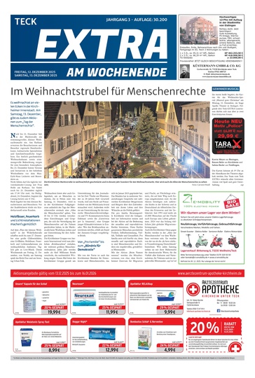 Extra am Wochenende Kirchheim 13.12.2025