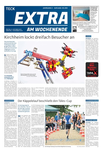 Extra am Wochenende Kirchheim 31.10.2025