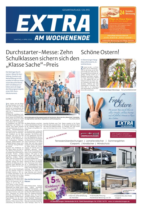 Extra am Wochenende Nürtingen 04.04.2026