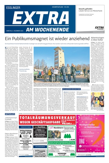 Extra am Wochenende Esslingen 06.12.2025