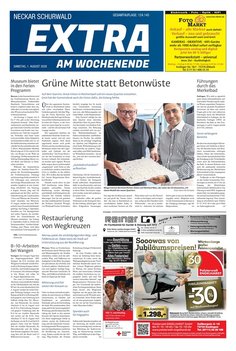 Extra am Wochenende Neckar 01.08.2026
