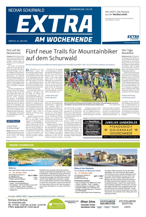 Extra am Wochenende Neckar 20.06.2026