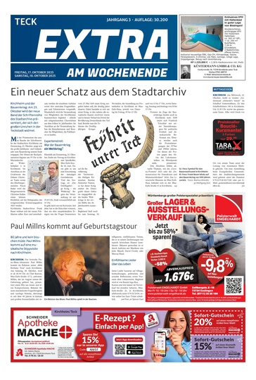Extra am Wochenende Kirchheim 18.10.2025