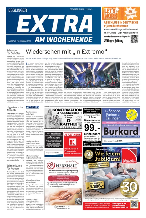 Extra am Wochenende Esslingen 28.02.2026