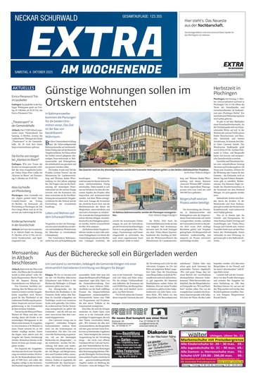 Extra am Wochenende Neckar 04.10.2025