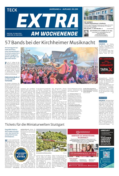 Extra am Wochenende Kirchheim 30.05.2026