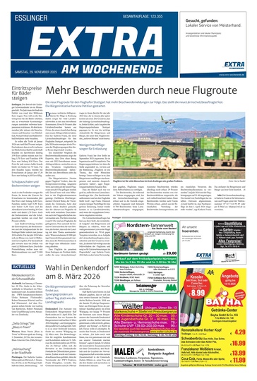 Extra am Wochenende Esslingen 29.11.2025