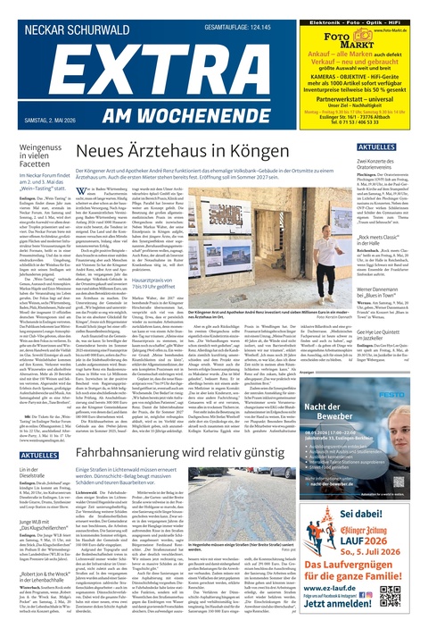 Extra am Wochenende Neckar 02.05.2026