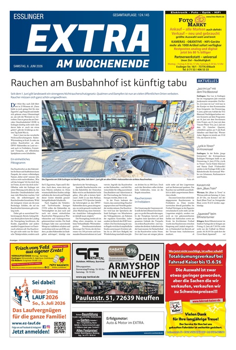 Extra am Wochenende Esslingen 06.06.2026
