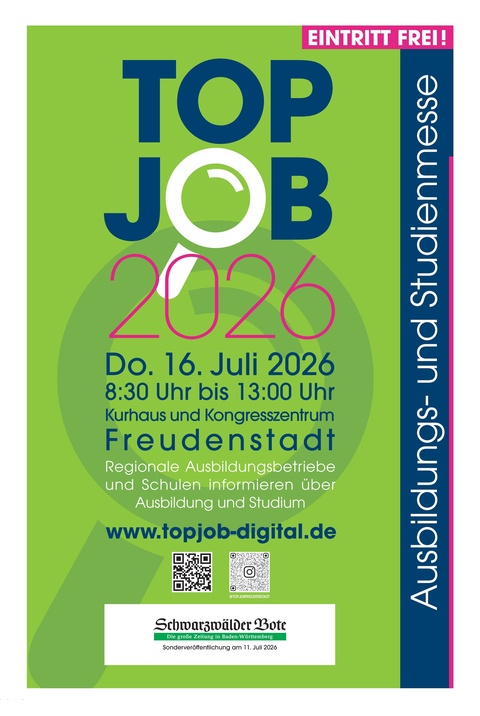 Top Job 2026 - Messe Freudenstadt
