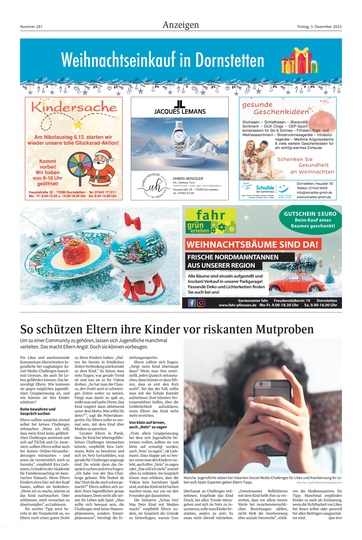 Weihnachtseinkauf Dornstetten