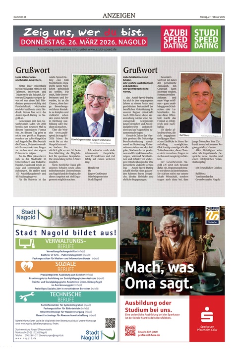 Azubi Speed Dating Nagold