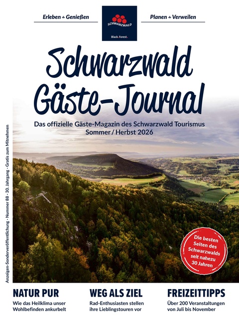 Schwarzwald Gäste-Journal (Ausgabe Sommer/Herbst 2026)