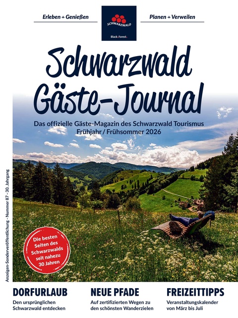 Schwarzwald Gäste-Journal (Ausgabe Frühjahr/Frühsommer 2026)
