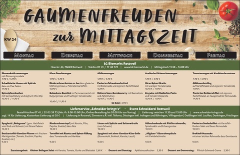 Gaumenfreuen Rottweil