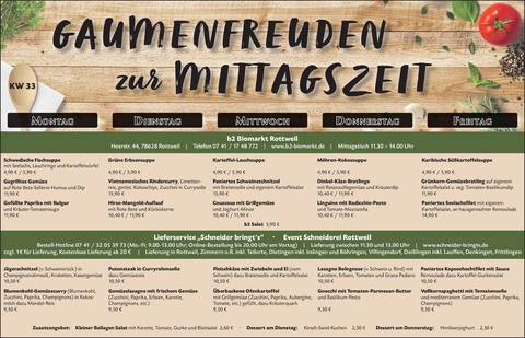 Gaumenfreuden Rottweil