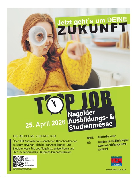 Top Job Ausbildungsmesse Nagold