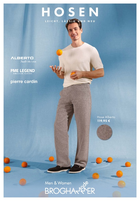 Prospekt Broghammer Hosen