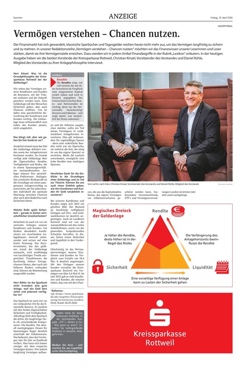 Vermögen verstehen - Chancen nutzen