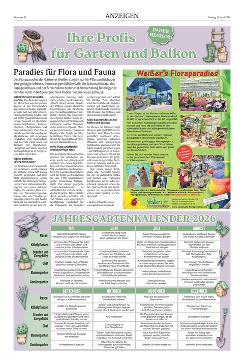 Ihre Profis für Garten und Balkon in der Region