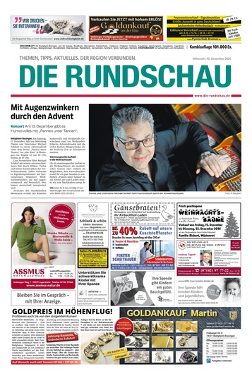 Die Rundschau 10.12.2025