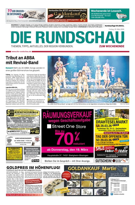 Die Rundschau 20.03.2026